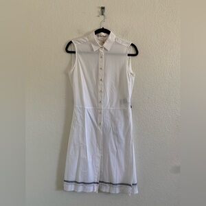 Le Sarte Pettegole Women’s Fringed Vest Shirt Size 42 (US 6) Cotton
